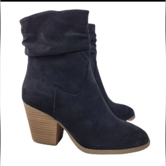 NWT Black slouch boots sz. 7.5 - Picture 4 of 7